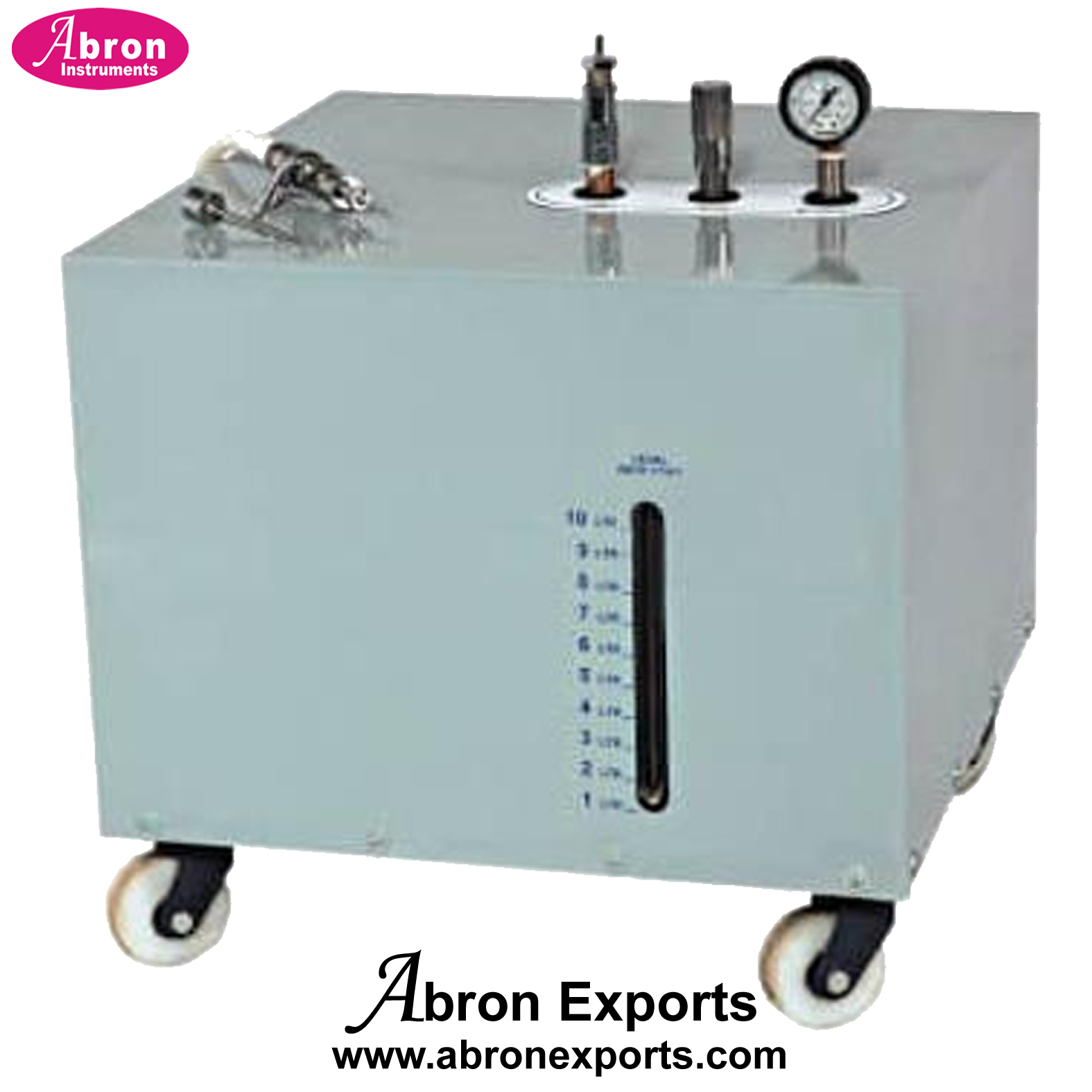 Embalming Machine for cadaver injector with pump gauge wheels portable ABM-3551CEB